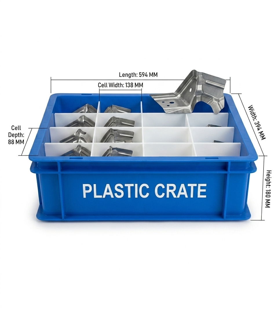 Plastic Crate — Warehouse Stack