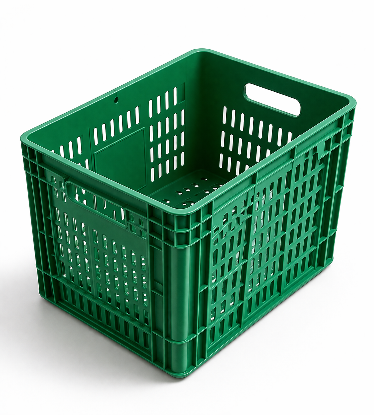 Green Ventilated Crate