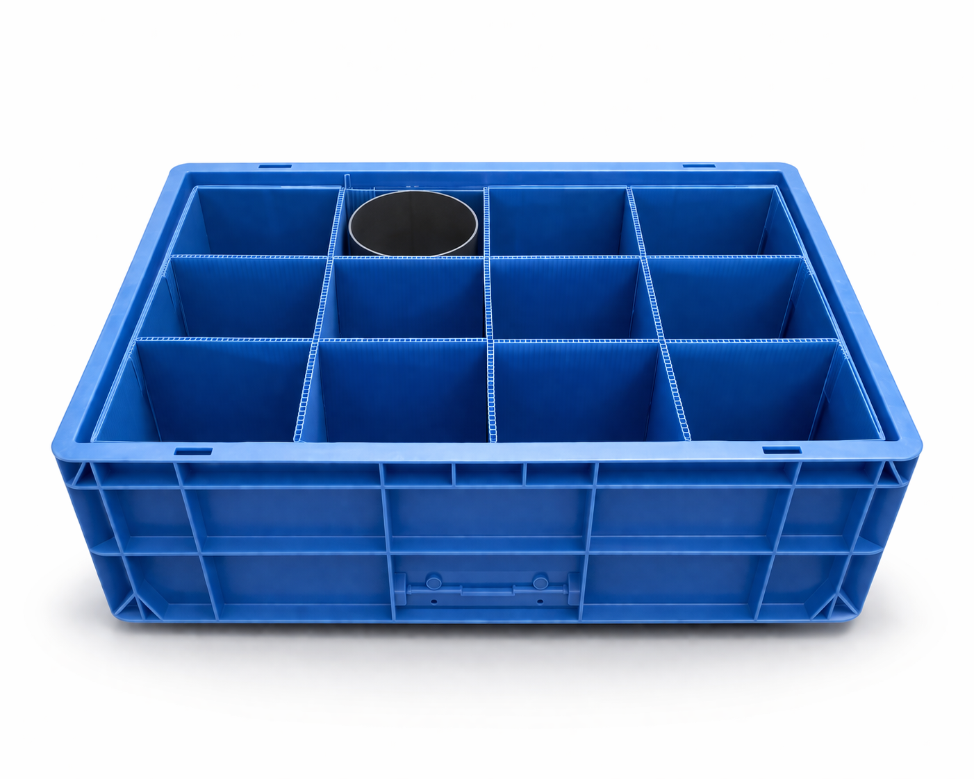 Plastic Crate — Solid Wall