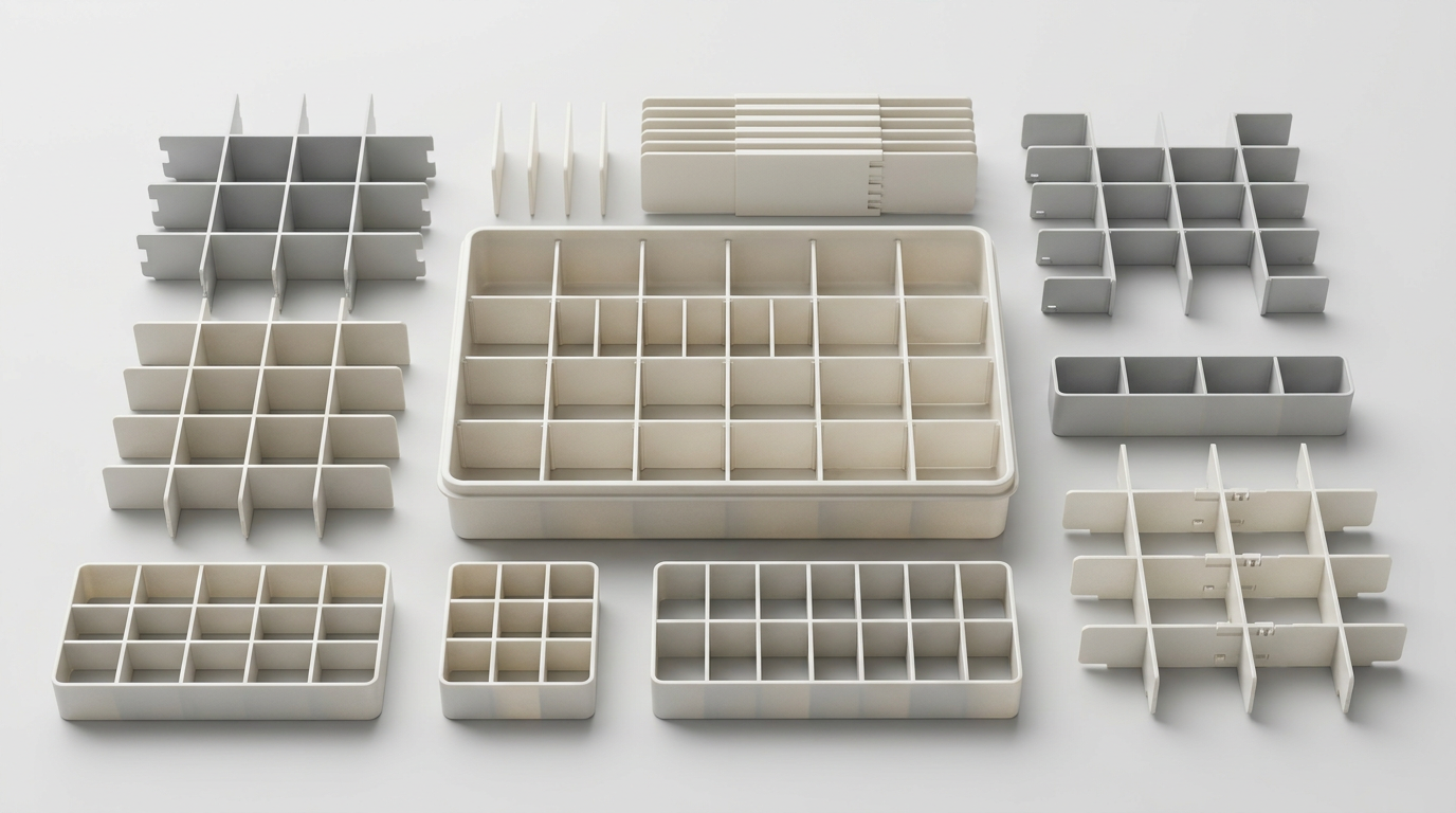 PP inserts and partitions